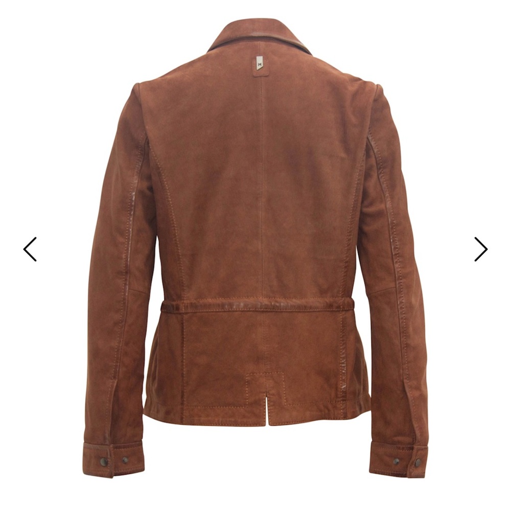 NWT! Mauritius Amaly Rf Leather Jacket - Picture 4 of 4